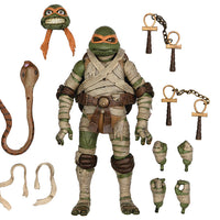 Teenage Mutant Ninja Turtles Universal Monsters 7 Inch Action Figure Ultimate - Michelangelo as Mummy