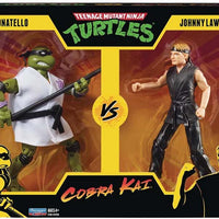Teenage Mutant Ninja Turtles vs Cobra Kai 6 Inch Action Figure 2-Pack - Donnatello vs Johnny Lawrence