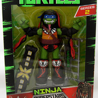 Teenage Mutant Ninja Turtles 6 Inch Action Figure WWE Collector Series - Leonardo as Finn Balor