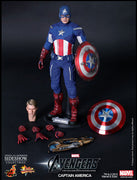 The Avengers Movie 12 Inch Doll Figure - Captain America (Previously Opened and Displayed)