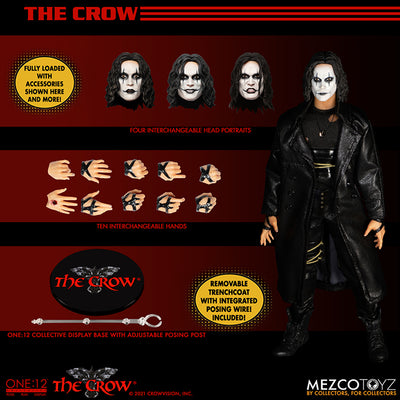 The Crow One-12 Collective 8 Inch Action Figure - The Crow