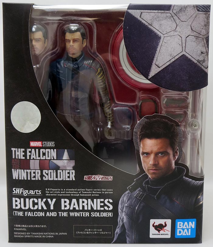 The Falcon and The Winter Soldier 6 Inch Action Figure S.H. Figuarts - Bucky Barnes