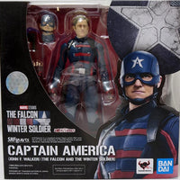 The Falcon and the Winter Soldier 6 Inch Action Figure S.H. Figuarts - Captain America John F. Walker