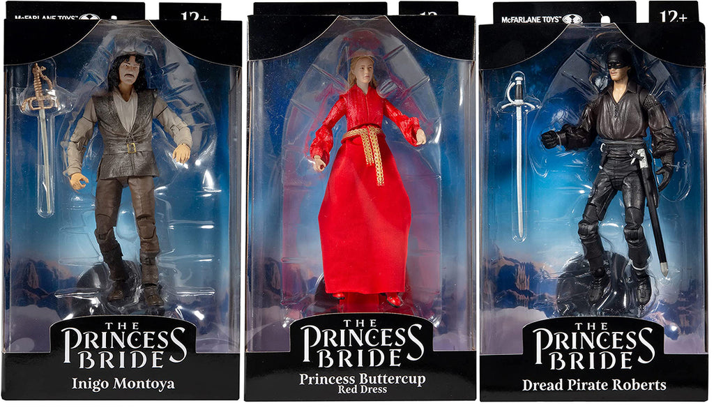 The Princess Bride 7 Inch Action Figure Wave 1 - Set of 3 (Buttercup - Inigo - Westley)