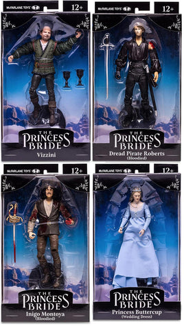 The Princess Bride 7 Inch Action Figure Wave 2 - Set of 4