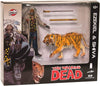 The Walking Dead 6 Inch Action Figure 2-Pack - Ezekiel & Shiva