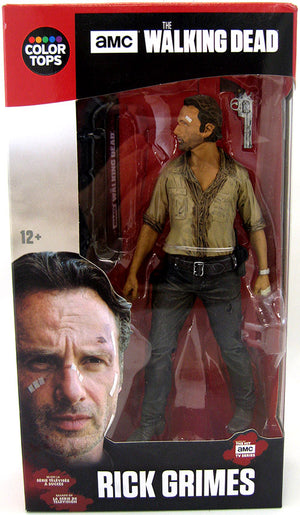 The Walking Dead 7 Inch Static Figure Color Tops Television Series - Rick Grimes #1