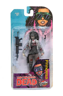 The Walking Dead 6 Inch Action Figure Comic Series - Princess Black & White Bloody Version