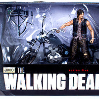 The Walking Dead 5 Inch Action Figure TV Deluxe Box Set - Daryl Dixon wih Chopper