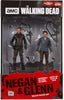 The Walking Dead TV Series 5 Inch Action Figure 2-Pack - Negan & Glenn (Shelf Wear Packaging)