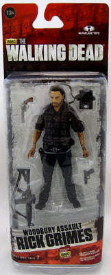 The Walking Dead 5 Inch Action Figure TV Series 7.5 - Woodbury Assault Rick Grimes