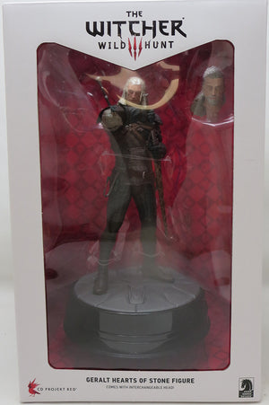 The Witcher 3 Wild Hunt 9 Inch Statue Figure - Geralt Heart Of Stone