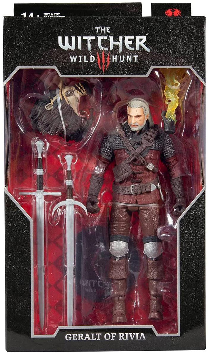 The Witcher 3 Wild Hunt 7 Inch Action Figure Wave 2 - Geralt Of Rivia Wolf Armor