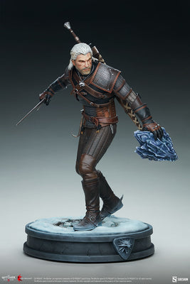 The Witcher Wild Hunt 16 Inch Statue Figure - Geralt Sideshow 200601