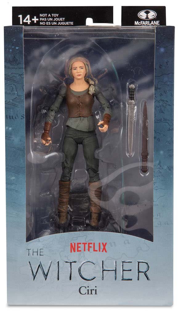 The Witchet Netflix 7 Inch Action Figure Wave 2 - Ciri Season 2