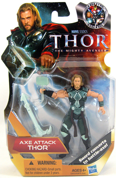 Thor The Mighty Avenger 3.75 Inch Action Figure Wave 4 - Axe Attack Thor #17
