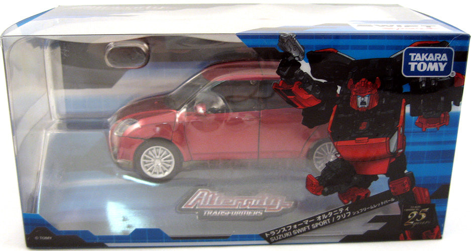 Transformers Alternity 6 Inch Action Figure - Suzuki Swift Sport Cliffjumper Red A-03