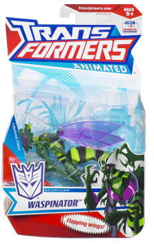 Transformers Animated Action Figure Deluxe Class (2009 Wave 2): Waspinator