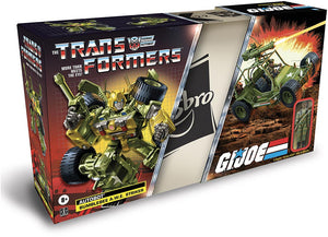 Transformers Collaborative G.I. Joe Mash-Up 9 Inch Action Figure - Bumblebee A.W.E. Striker & Lonzo Stalker Wilkinson