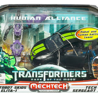 Transformers Dark of the Moon 6 Inch Action Figure Human Alliance Wave 1 - Skid & Elita-1 with Epps