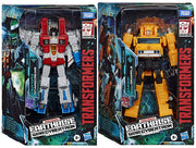 Transformers Earthrise War For Cybertron 7 Inch Action Figure Voyager Class - Set of 2 (Starscream - Grapple)