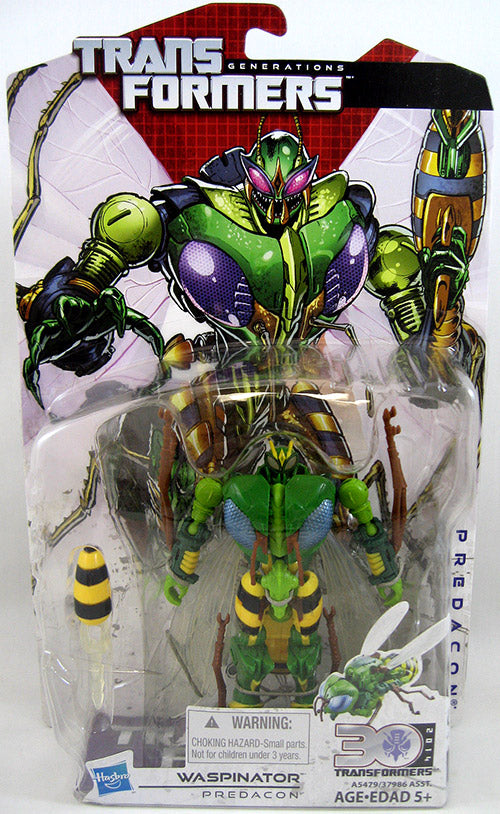 Transformers Generations 6 Inch Action Figure (2014 Wave 1) - Waspinator #8 (Sub-Standard Packaging)