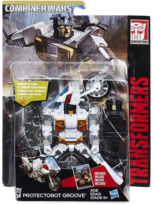 Transformers Generations Combiner Wars 6 Inch Action Figure Deluxe Class - Groove (Non Mint Packaging)