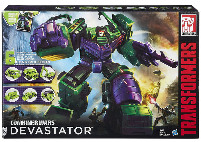 Transformers Generations Combiner Wars Action Figure Titan Class - Devastator