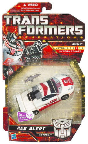 Transformers Generations 6 Inch Action Figure Deluxe Class (2010 Wave 3) - Red Alert