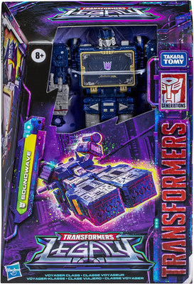 Transformers Generations Legacy 7 Inch Action Figure Voyager Class Wave 2 - Soundwave