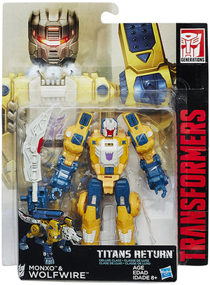 Transformers Generations Titans Return 6 Inch Action Figure Deluxe Class - Wolfwire