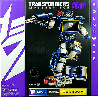 Transformers Masterpiece 10 Inch Action Figure Exclusive Series - Soundwave MP-02