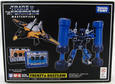 Transformers 4 Inch Action Figure Masterpiece Series - Frenzy & Buzzsaw Set MP-16 (Reissue)