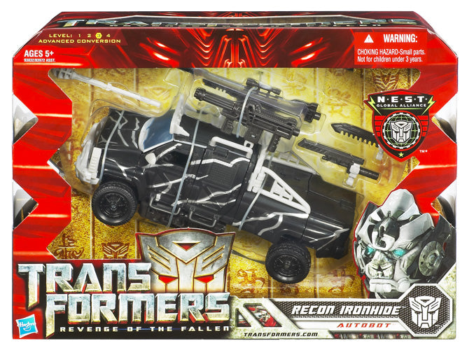 Transformers Movie 2 Revenge Of The Fallen 8 Inch Action Figure Voyager Class (2010 Wave 1) - Recon Ironhide