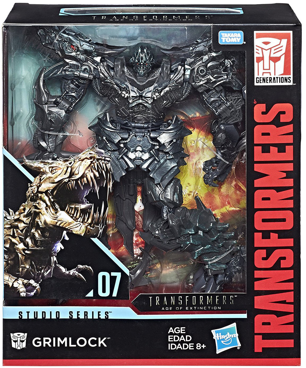 Transformers Movie Studio Series 10 Inch Action Figure Leader Class - Grimlock #07 (Sub-Standard Packaging)