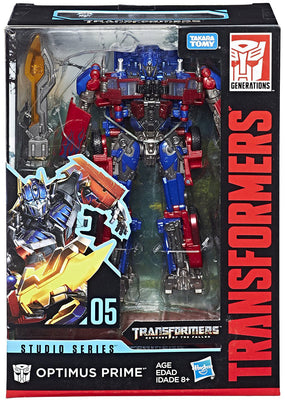 Transformers Movie Studio Series 8 Inch Action Figure Voyager Class - Optimus Prime #05 (Shelf Wear Packagin