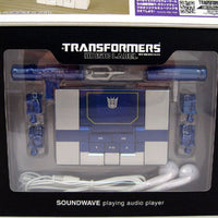 Transformers MP3 Action Figures Music Player: Soundwave Spark Blue Version
