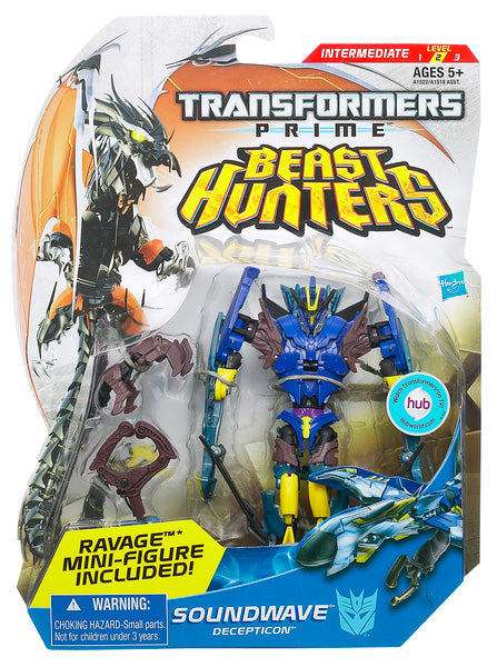 Transformers Prime Beast Hunters 6 Inch Action Figure (2013 Wave 1) - Soundwave