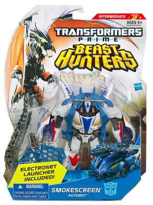 Transformers Prime Beast Hunters 6 Inch Action Figure Deluxe Class (2013 Wave 2) - Smokescreen