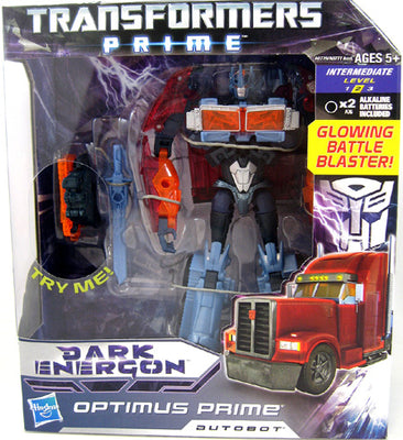 Transformers Prime 6 Inch Action Figure Dark Energon Deluxe Series - Defender Optimus Prime