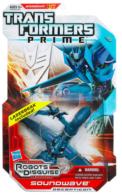 Transformers Prime Robots In Disguise 6 Inch Action Figure Deluxe Class (2012 Wave 1) - Soundwave
