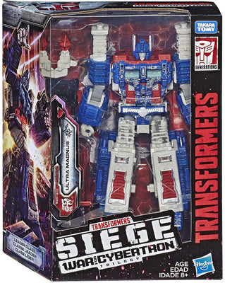 Transformers Siege War For Cybertron 8 Inch Action Figure Leader Class - Ultra Magnus (Shelf Wear Packaging)