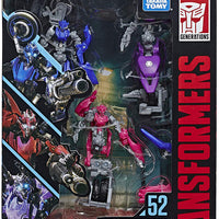 Transformers Studio Series 6 Inch Action Figure Deluxe Class - Arcee, Chromia, and Elita1 #52