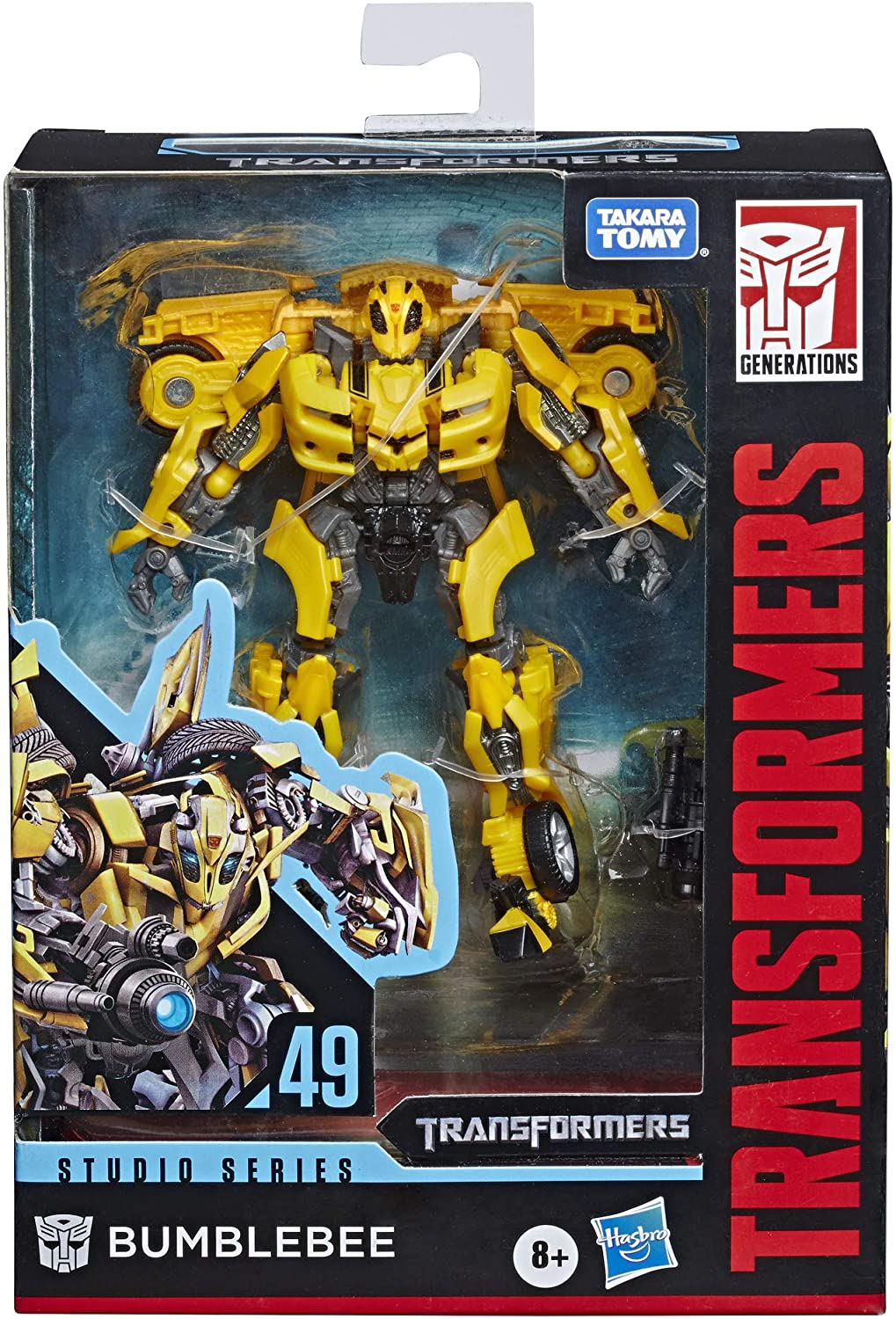 Transformers Studio Series 6 Inch Action Figure Deluxe Class - Chevy Bumblebee