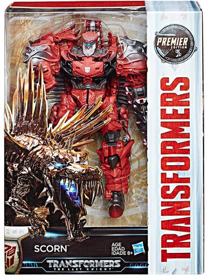 Transformers The Last Knight 8 Inch Action Figure Voyager Class (2017 Wave 3) - Scorn (Sub-Standard Packaging)