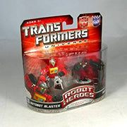 Transformers Universe 3 Inch Action Figure Robot Heroes - Blaster & Thrust (Sub-Standard Packaging)