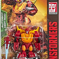 Transformers War For Cybertron Kingdom 3.75 Inch Action Figure Core Class Wave 5 - Hot Rod