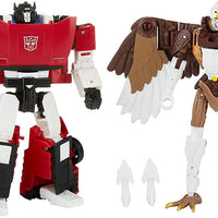 Transformers War For Cybertron 6 Inch Action Figure Deluxe Class Exclusive - Sideswipe & Maximal Skywarp