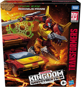 Transformers War For Cybertron Kingdom 8 Inch Action Figure Commander Class - Rodimus Prime