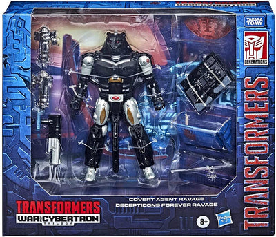 Transformers War For Cybertron Kingdom 5 Inch Action Figure Deluxe Class Exclusive - Covert Agent Ravage